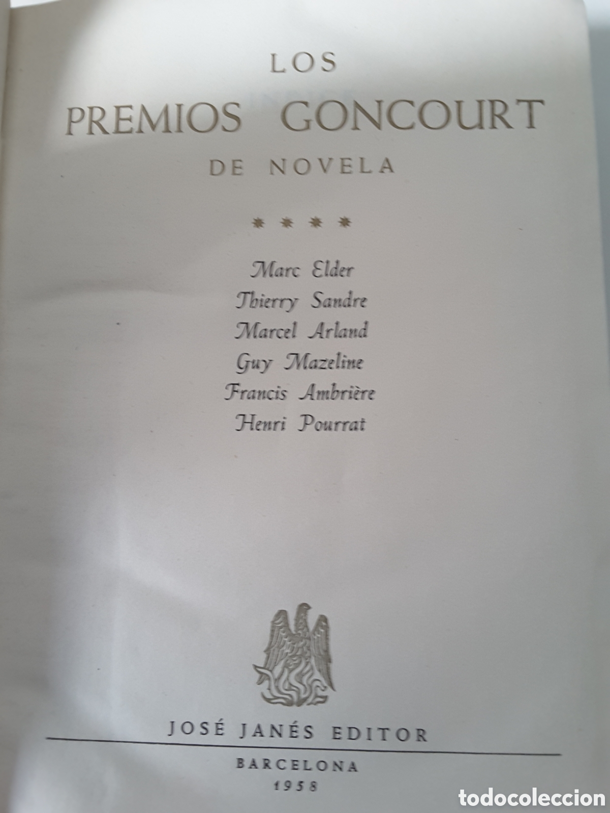 Libros de segunda mano: 5 Tomos Premios Goncourt de Novela - Foto 6