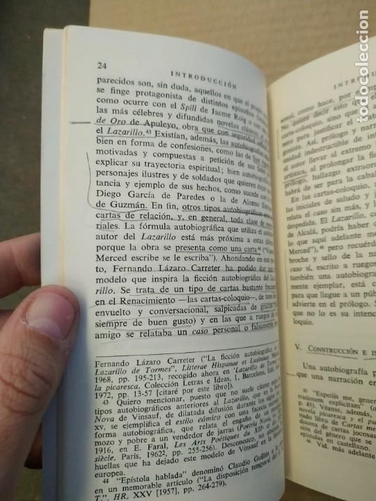 Libros de segunda mano: La Vida de Lazarillo de Tormes - Castalia - Foto 3