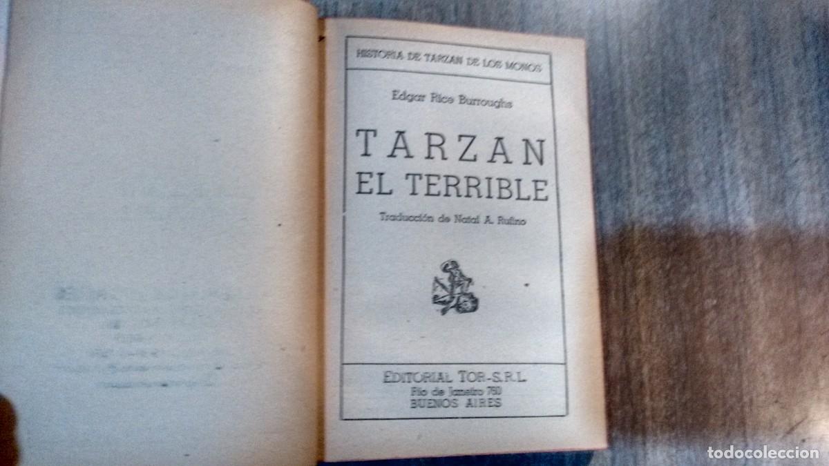 Libros de segunda mano: TARZAN EL TERRIBLE - EDGARD R. BURROUGHS - Foto 3