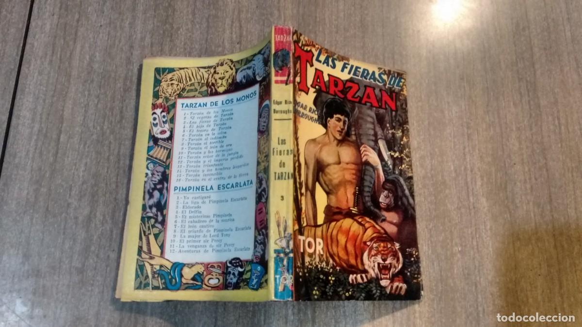 Libros de segunda mano: LAS FIERAS DE TARZAN - EDGARD R. BURROUGHS - Foto 2