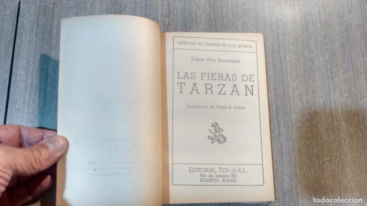 Libros de segunda mano: LAS FIERAS DE TARZAN - EDGARD R. BURROUGHS - Foto 3