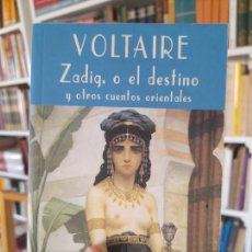 Libros de segunda mano: VOLTAIRE, ZADIG, O EL DESTINO Y OTROS CUENTOS ORIENTALES, ED. VALDEMAR, CLUB DIOGENES, 1999