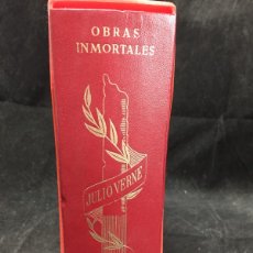 Libros de segunda mano: OBRAS INMORTALES. JULIO VERNE. EDAF EN ESTUCHE ORIGINAL. 1970. Lote 369141296