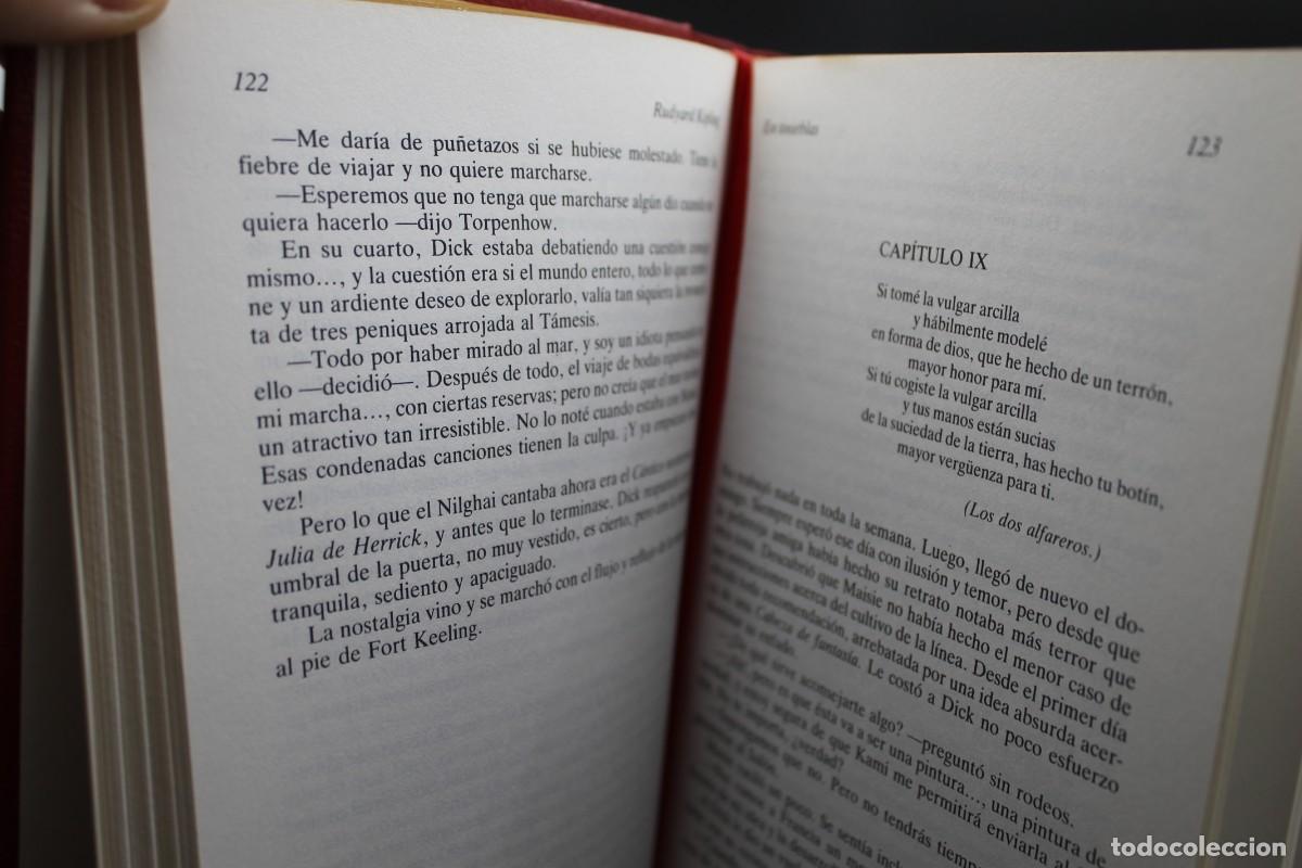 Libros de segunda mano: OBRAS SELECTAS DE PREMIOS NOBEL RUDYARD KIPLING 1907 EDITORIAL PLANETA 1981 - Foto 4
