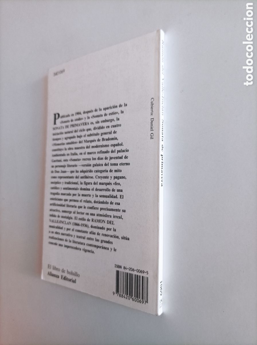 Libros de segunda mano: Sonata de primavera / Ram&oacute;n del Valle Incl&aacute;n. - Foto 4