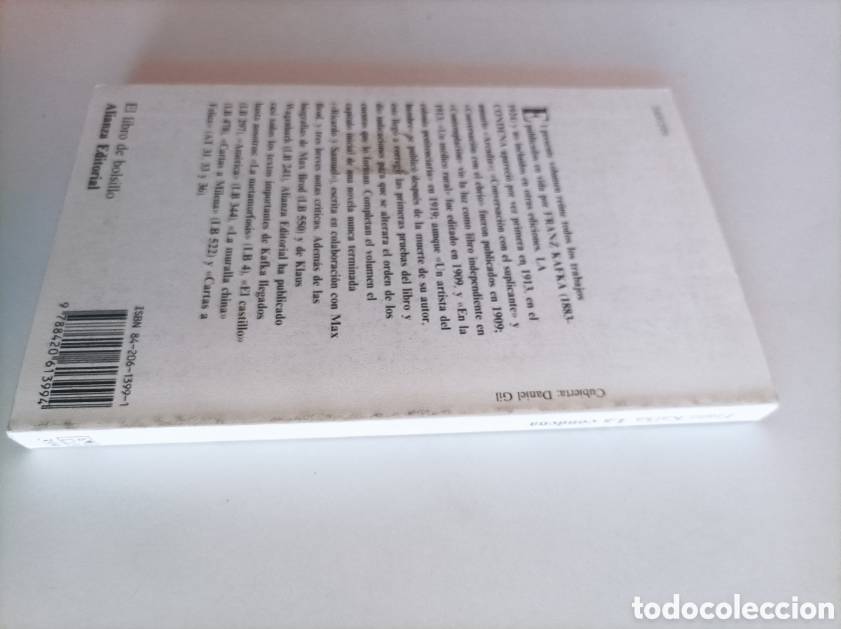 Libros de segunda mano: La condena / Frank Kafka - Foto 5