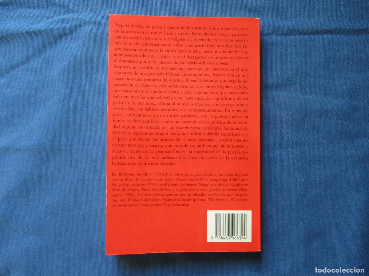 Libros de segunda mano: NI&Ntilde;OS EN EL TIEMPO / IAN McEWAN 1999 COMPACTOS ANAGRAMA - Foto 3
