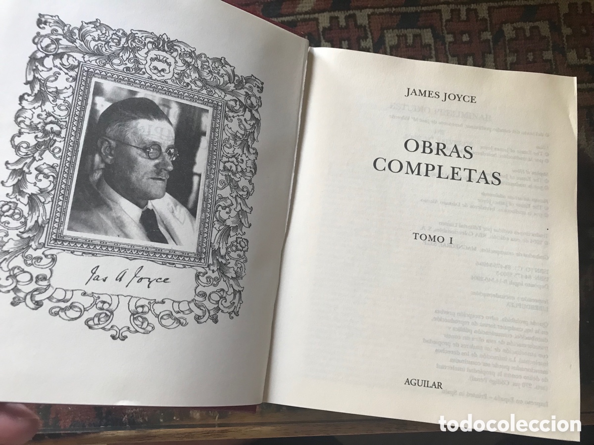 Libros de segunda mano: James Joyce. Obras completas. Aguilar. Como nuevo - Foto 4