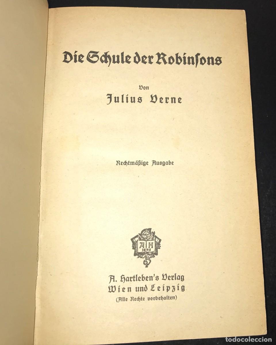 Libros de segunda mano: Die Schule der Robinsons de Jules Verne - Foto 3