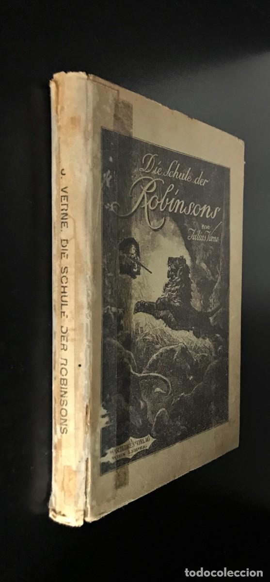 Libros de segunda mano: Die Schule der Robinsons de Jules Verne - Foto 6