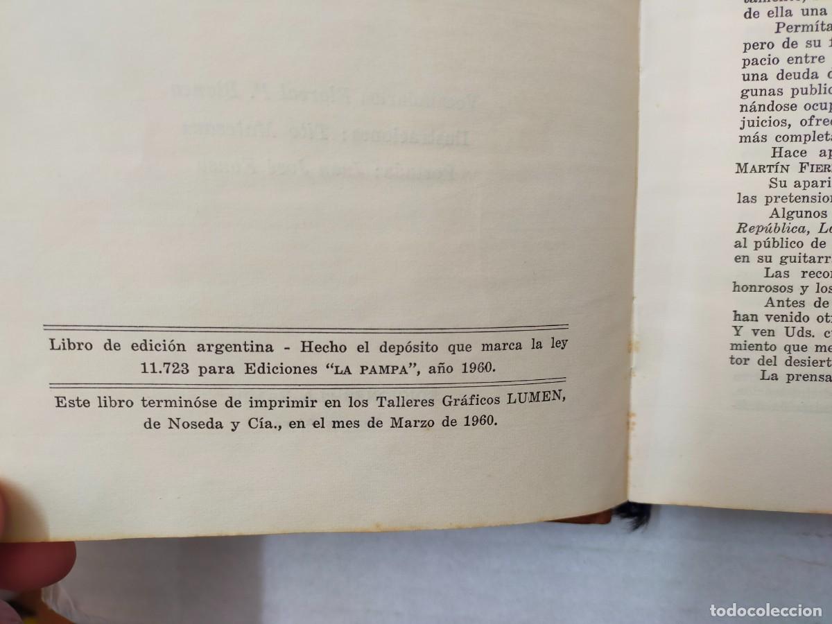 Libros de segunda mano: MART&Iacute;N FIERRO, de Jos&eacute; Hern&aacute;ndez - Foto 4