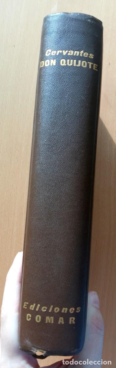 Libros de segunda mano: Don Quijote de la Mancha, de Migel de Cervantes. Ediciones Comar. Ilustrado. - Foto 2