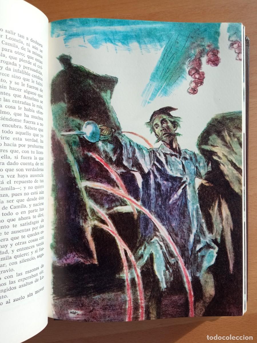 Libros de segunda mano: Don Quijote de la Mancha, de Migel de Cervantes. Ediciones Comar. Ilustrado. - Foto 3