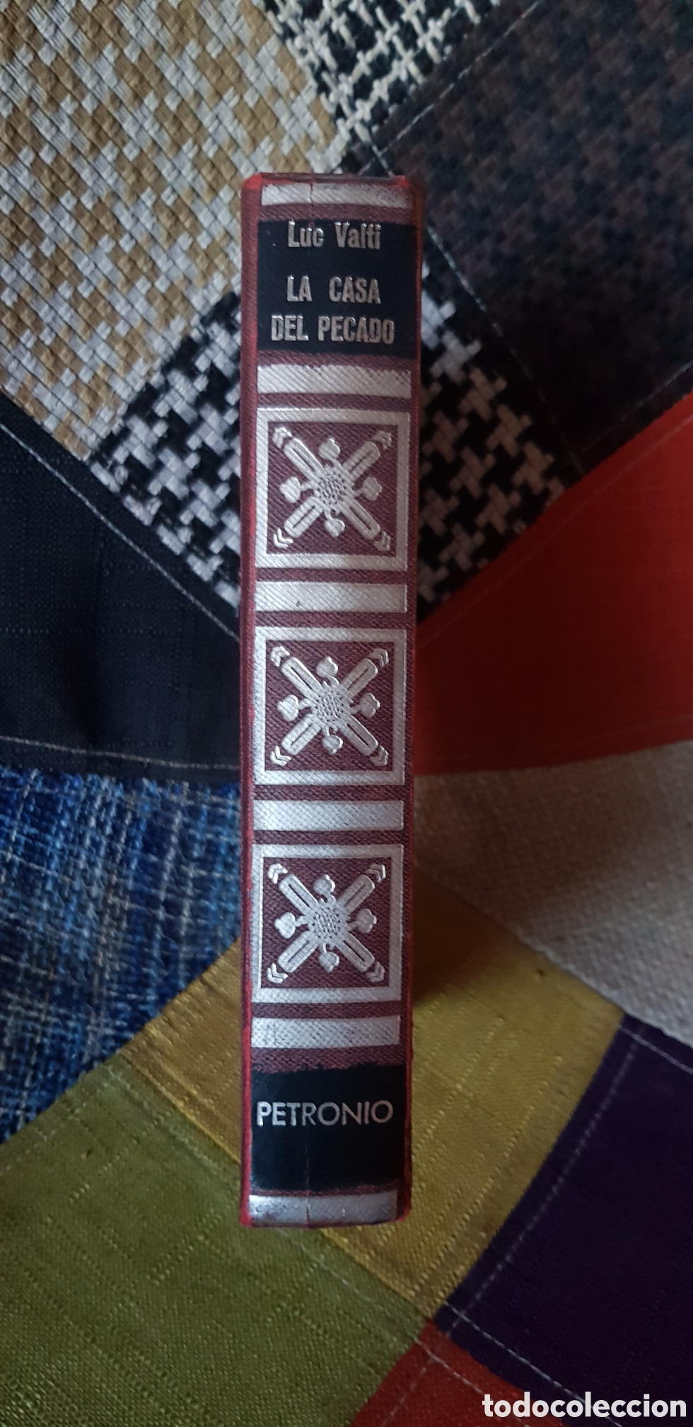 Libros de segunda mano: Libro LA CASA DEL PECADO. Luc Valti. Ediciones Petronio,1974 - Foto 3
