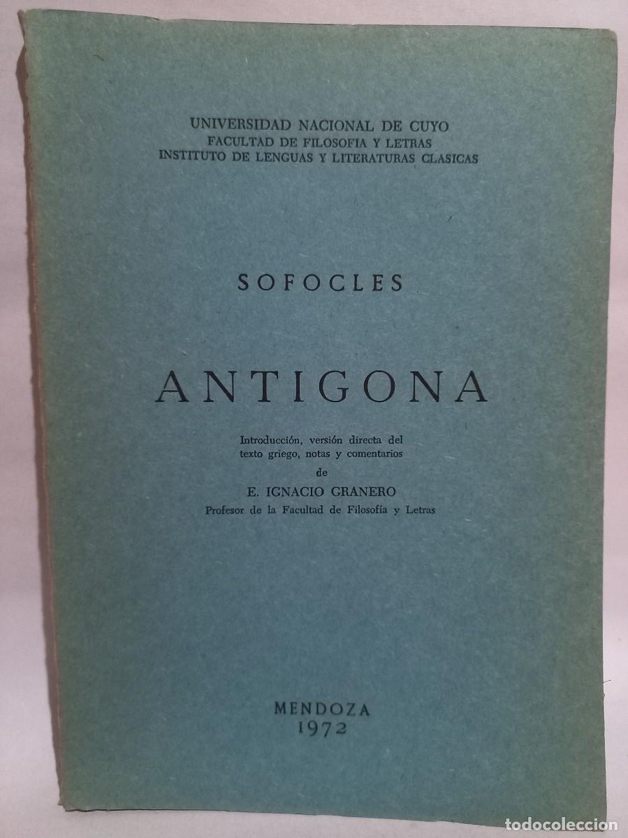 Libros de segunda mano: Sofocles - Antigona - Primera edici&oacute;n - 1972 - Foto 1