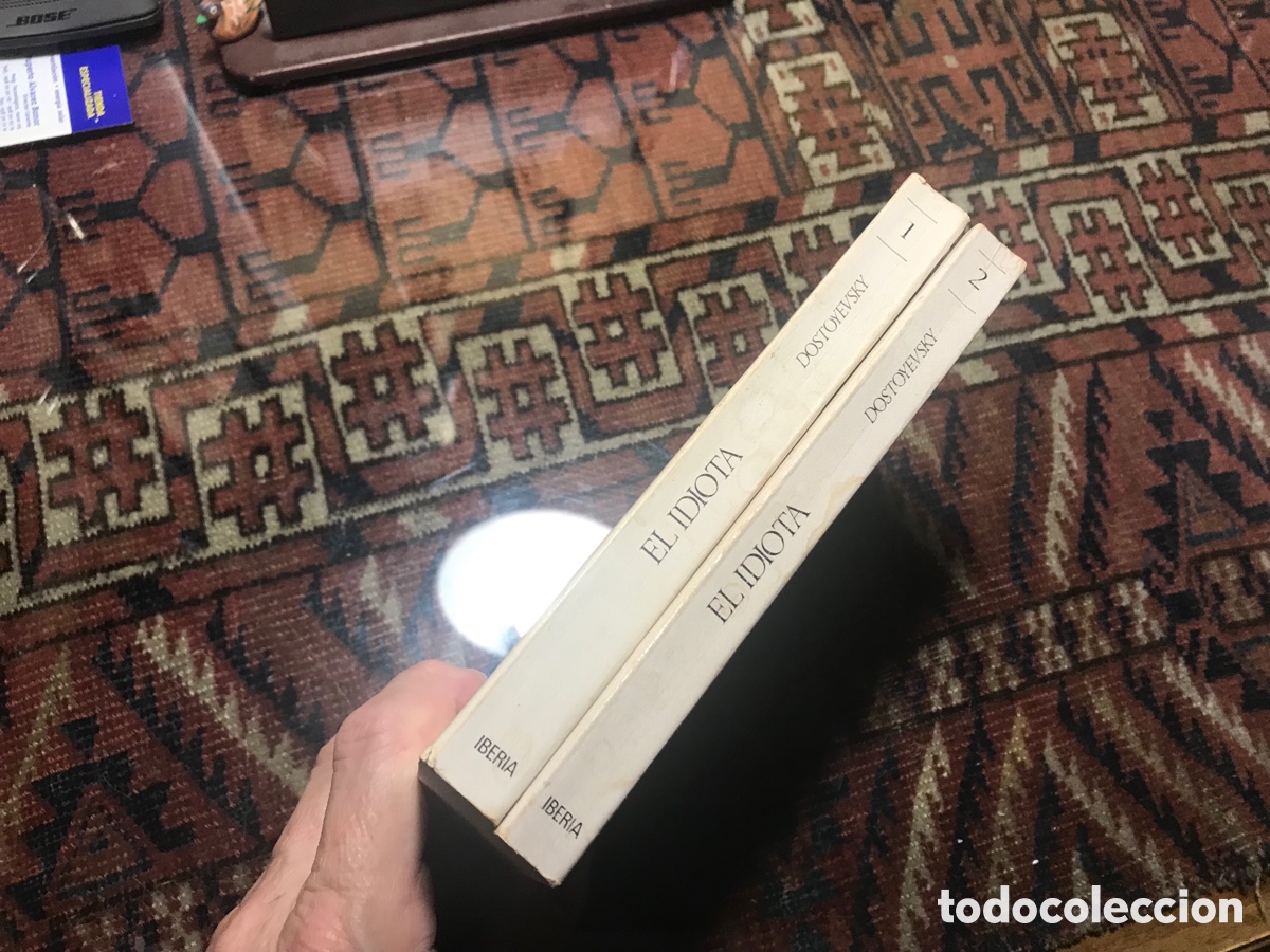 Libros de segunda mano: El idiota 1 y 2. Dostoyevski. Iberia - Foto 2
