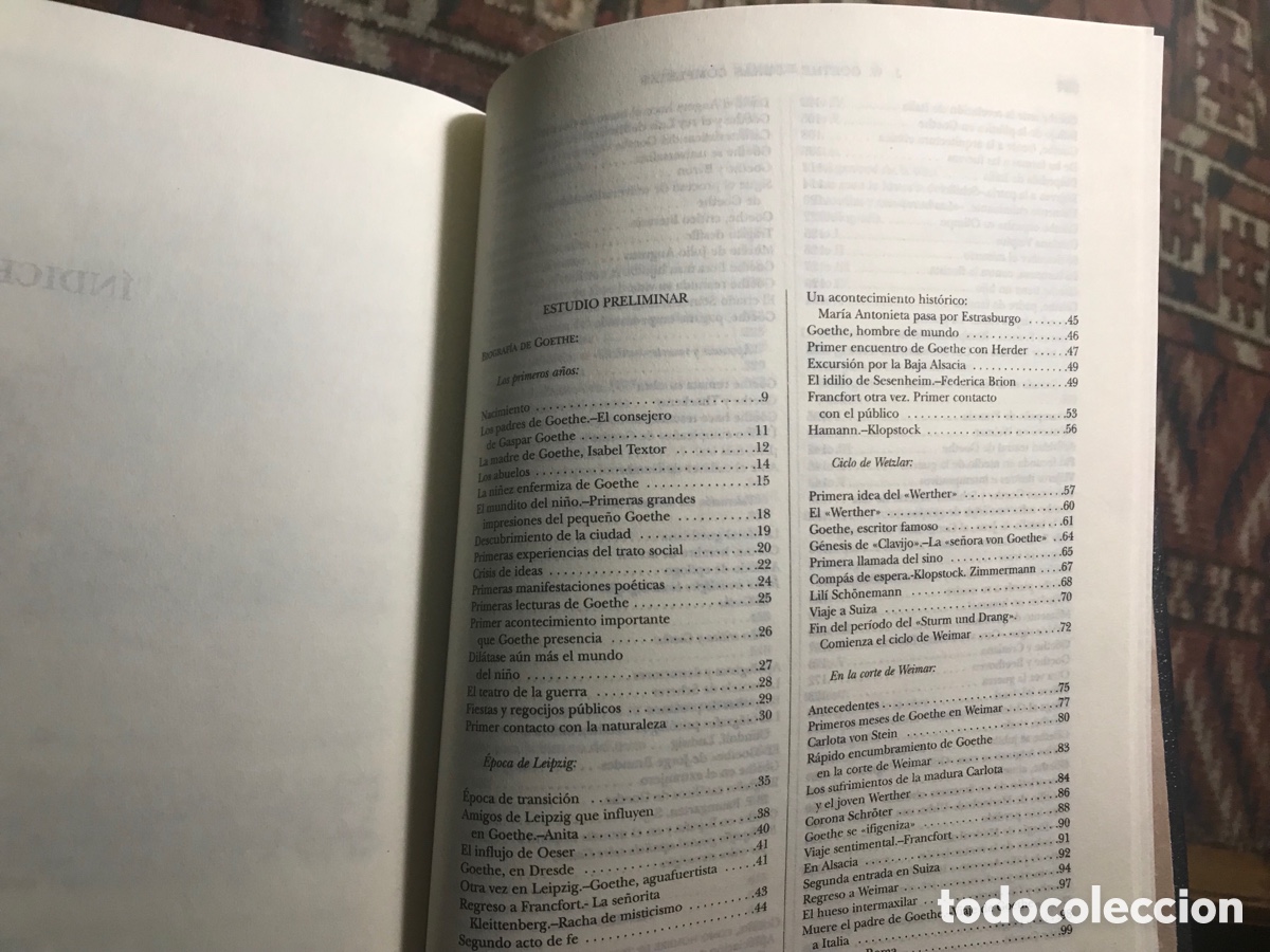 Libros de segunda mano: Goethe. Obras completas I. Aguilar - Foto 3