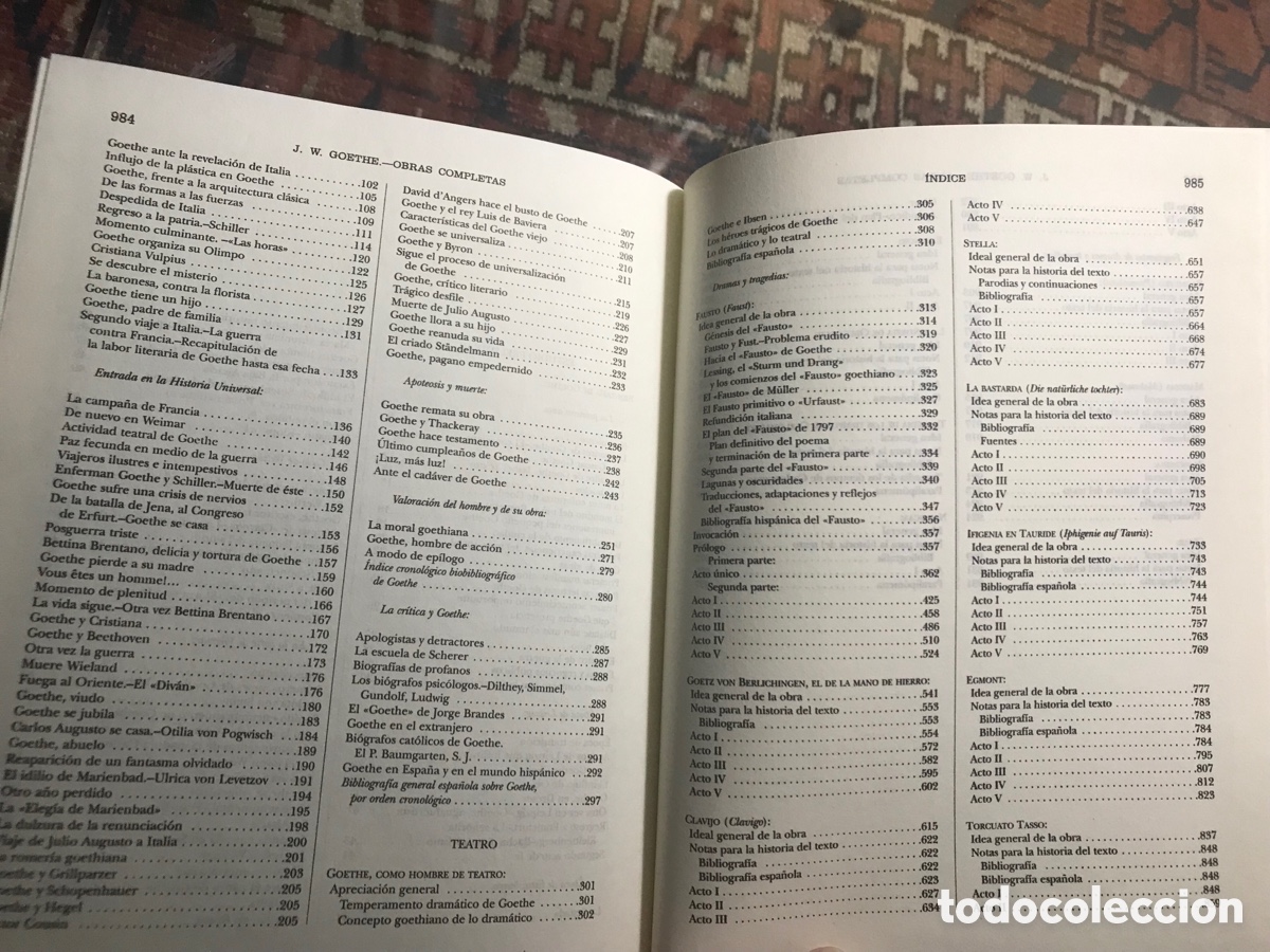 Libros de segunda mano: Goethe. Obras completas I. Aguilar - Foto 4