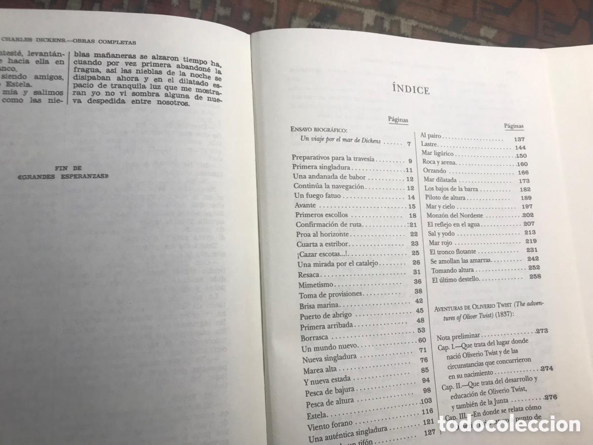 Libros de segunda mano: Dickens. Obras completas I. Aguilar - Foto 3