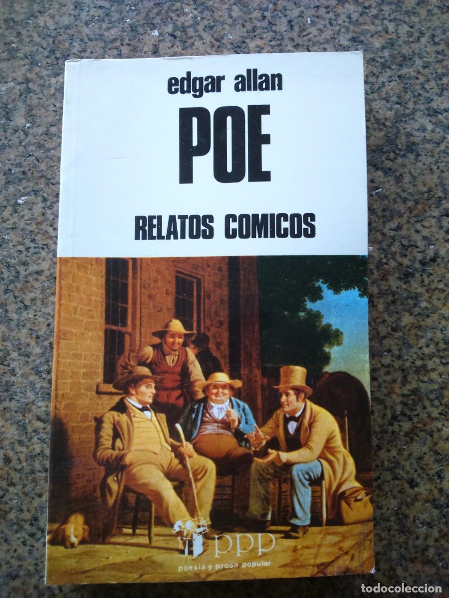 Libros de segunda mano: RELATOS COMICOS -- EDGAR ALLAN POE -- 1990 -- - Foto 1