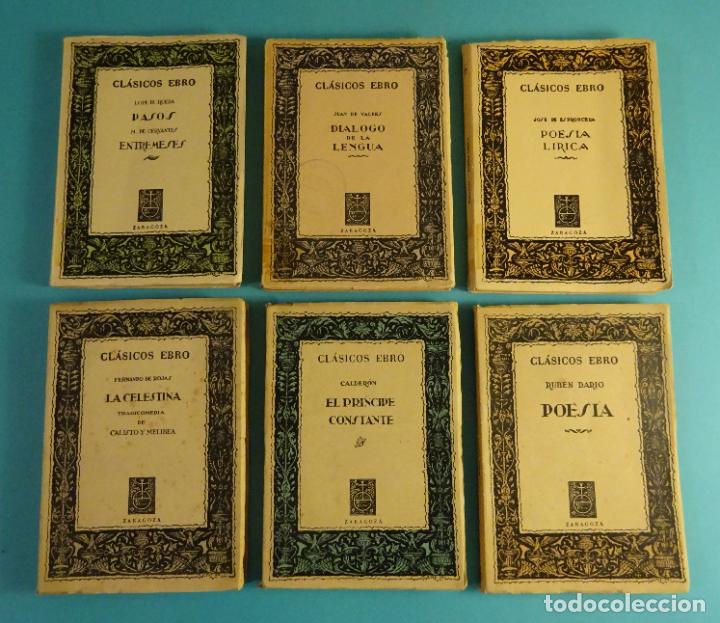 Libros de segunda mano: LOTE DE 6 LIBROS COLECCI&Oacute;N CL&Aacute;SICOS EBRO EDITORIAL EBRO - Foto 1