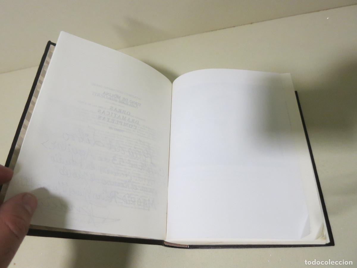 Libros de segunda mano: TIRSO DE MOLINA , Obras dram&aacute;ticas completas Aguilar Tomo III - Foto 6