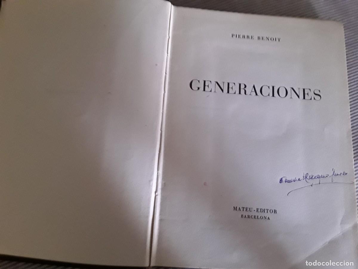 Libros de segunda mano: Libro Generaciones&rdquo; - Foto 3