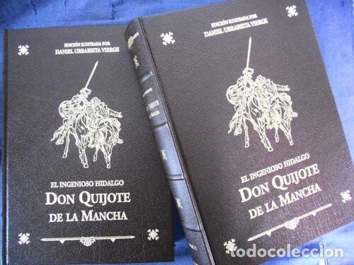 Second hand books: Don Quijote De La Mancha 2 tomos.Edicion Ilustrada.Agualarga 2007