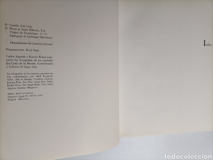 Libros de segunda mano: Camilo Jos&eacute; Cela. El hombre y el mar . - Foto 11