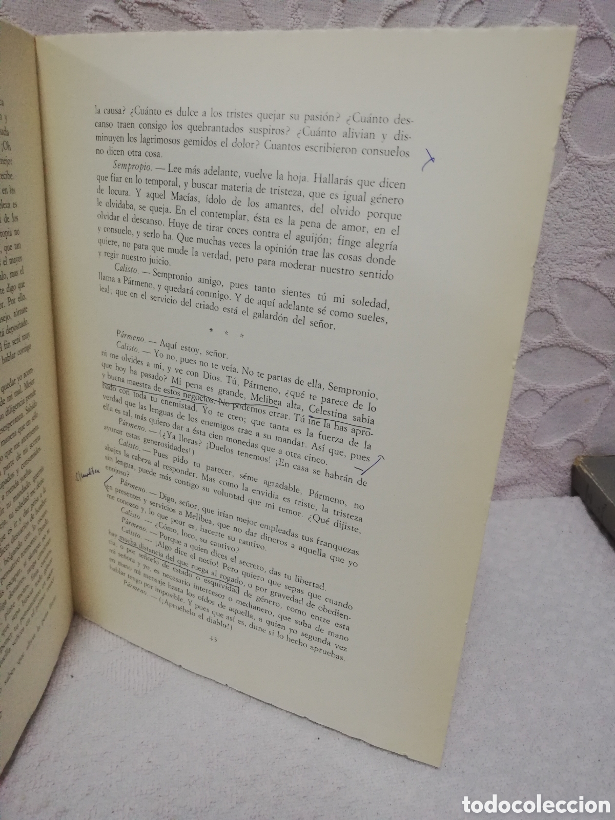 Libros de segunda mano: Fernando de Rojas - La celestina - Ediciones Marte 1968 - Numerado 1500 - Foto 4