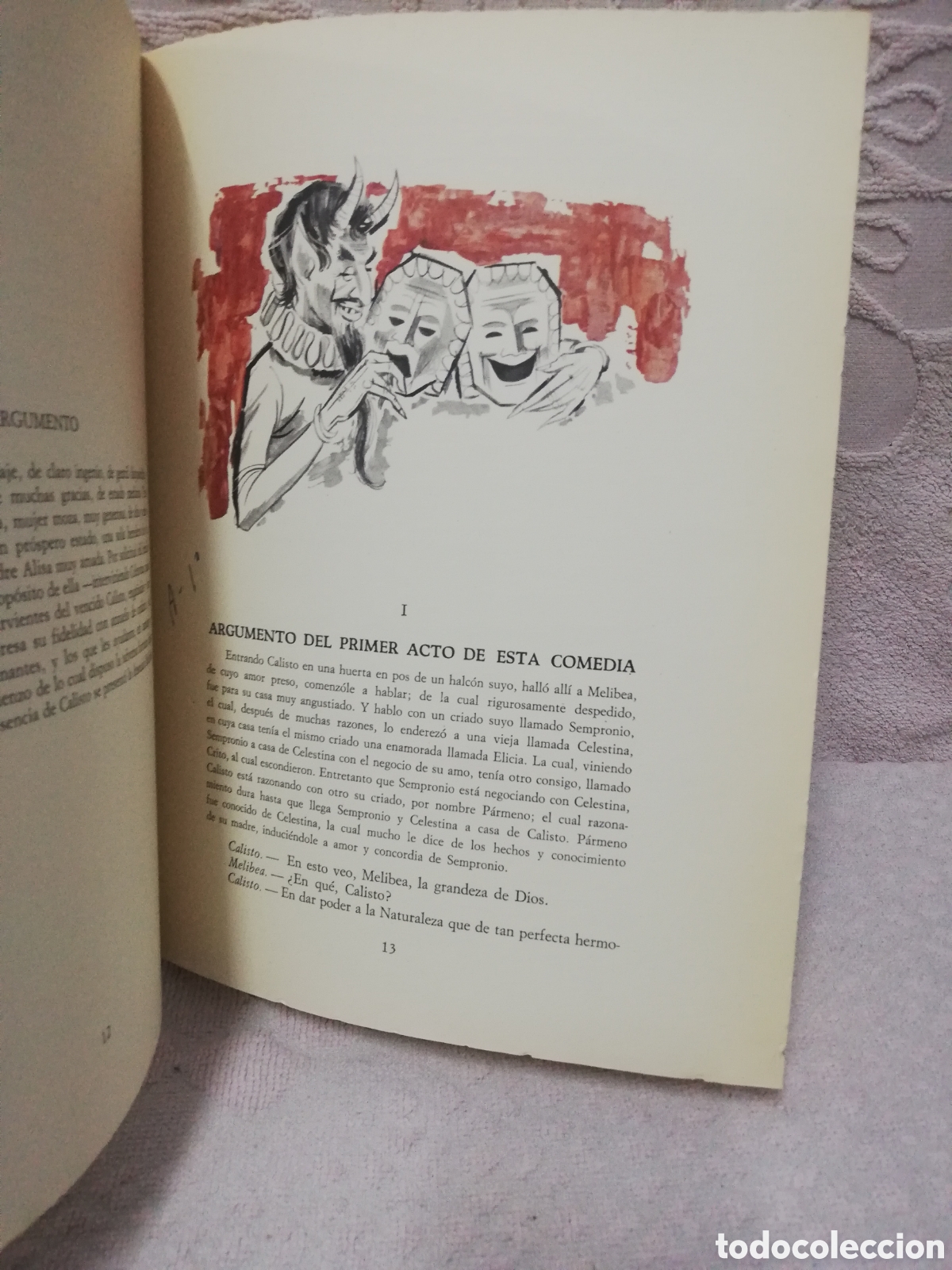 Libros de segunda mano: Fernando de Rojas - La celestina - Ediciones Marte 1968 - Numerado 1500 - Foto 6
