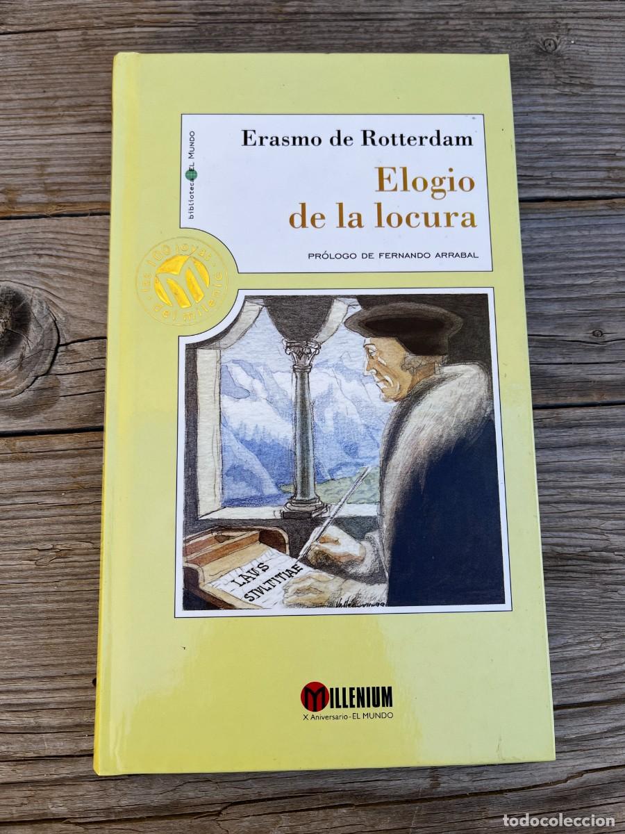 Libros de segunda mano: ELOGIO DE LA LOCURA. ERASMO DE ROTTERDAM. EDICI&Oacute;N MILLENIUM. - Foto 1