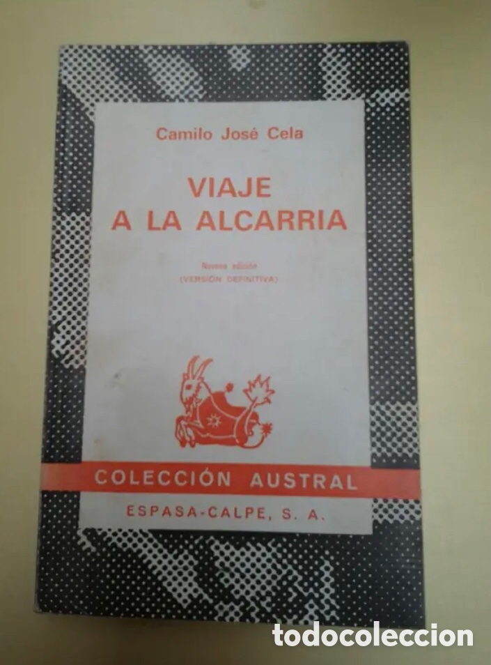 Libros de segunda mano: VIAJE A LA ALCARRIA. CAMILO JOS&Eacute; CELA - Foto 1