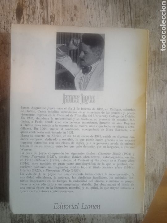 Libros de segunda mano: Escritos Cr&iacute;ticos. James Joyce. - Foto 2