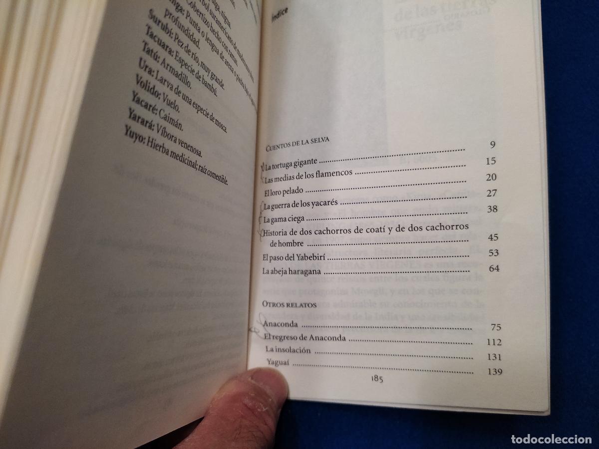 Libros de segunda mano: Cuentos de la Selva Horacio Quiroga Ed. Alianza Editorial 2008 - Foto 6