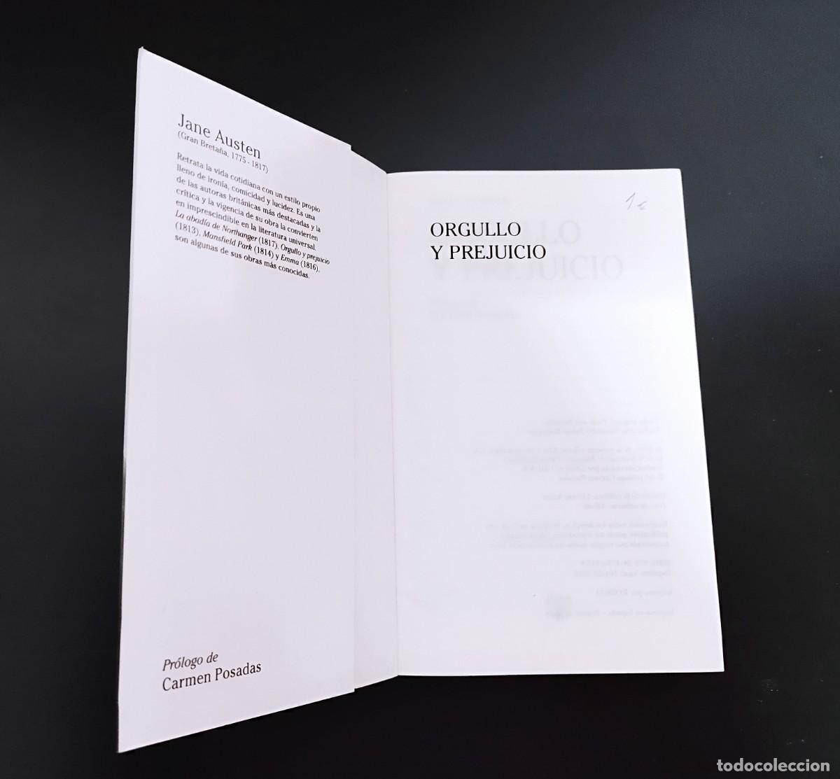 Libros de segunda mano: ORGULLO Y PREJUICIO, JANE AUSTEN, EDITORIAL EDAF, 2010 &hellip; L6094 - Foto 2