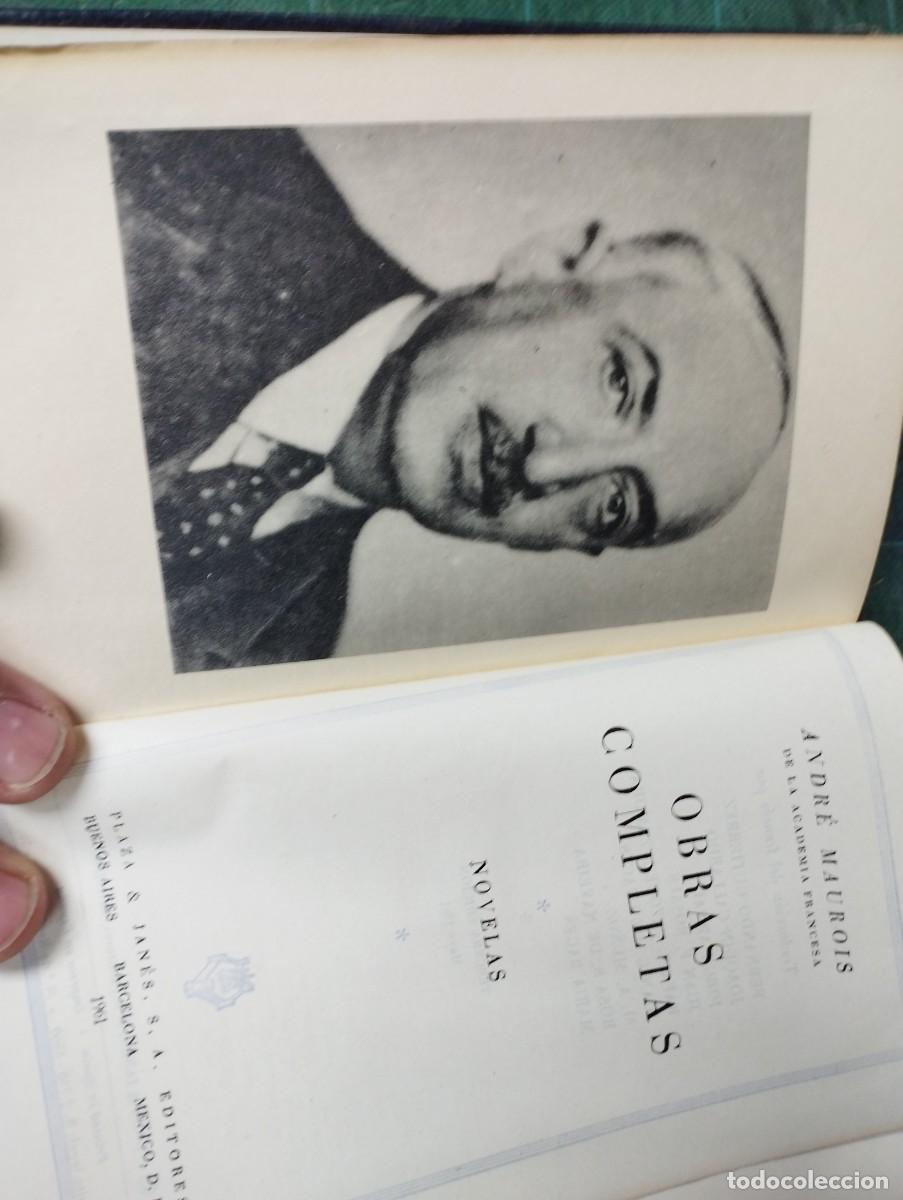 Libros de segunda mano: Andre Maurois. Obras completas I. Plaza&Janes - Foto 3