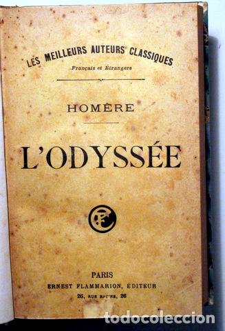 Libros de segunda mano: HOMERE - LODYSS&Eacute;E - Paris c. 1920 - Foto 1