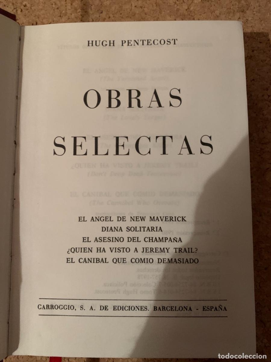 Libros de segunda mano: Obras selectas de Hugh Pentecost (Bols 21) - Foto 3