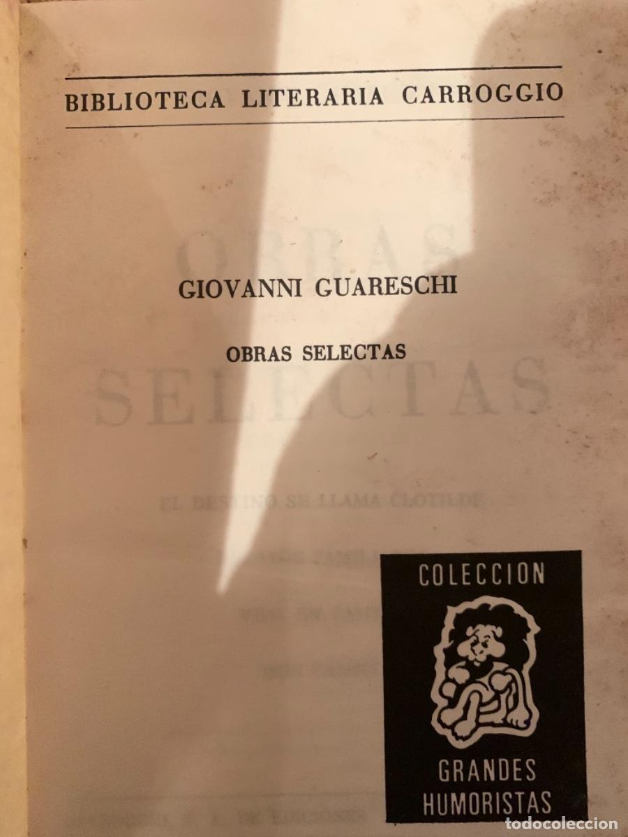 Libros de segunda mano: Obras Selectas de Giovanni Guareschi (Bols 21) - Foto 2