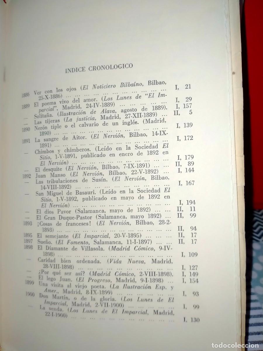 Libros de segunda mano: MIGUEL DE UNAMUNO. CUENTOS (2 TOMOS) .MINOTAURO - Foto 7