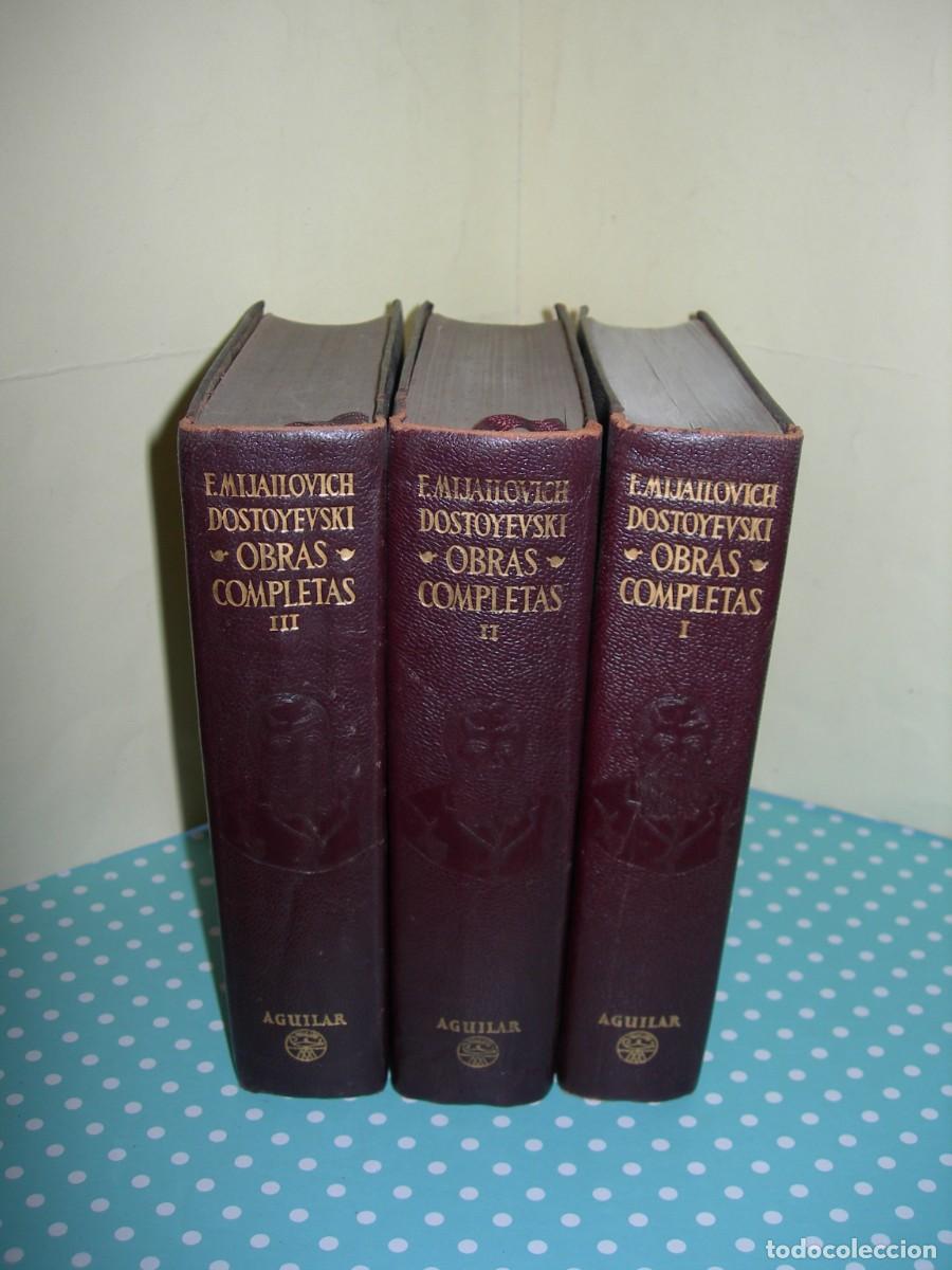 Libros de segunda mano: OBRAS COMPLETAS / 3 TOMOS / F. MIJAILOVICH DOSTOYEVSKI - Foto 8
