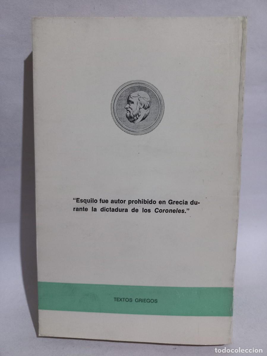 Libros de segunda mano: Esquilo - La Orestia - 1979 - Foto 4