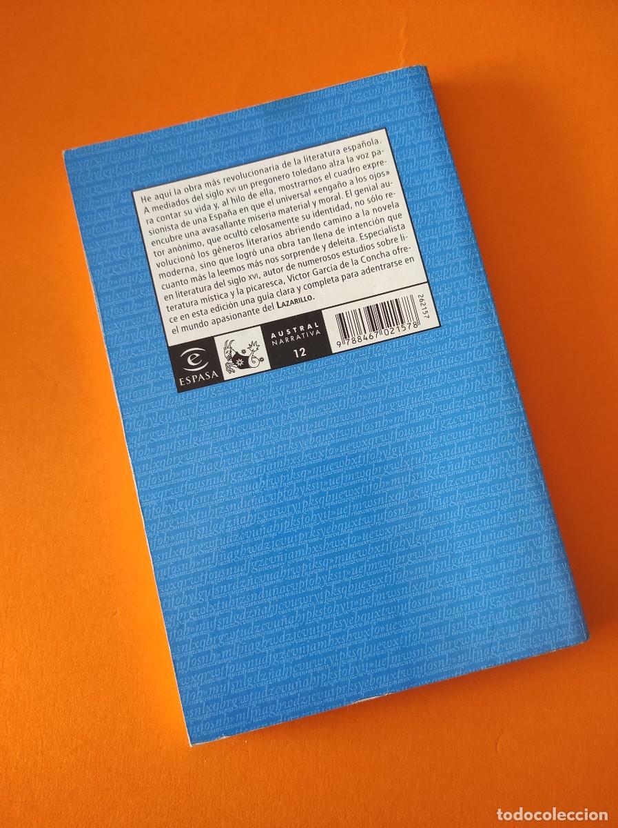 Libros de segunda mano: LAZARILLO DE TORMES - Foto 2