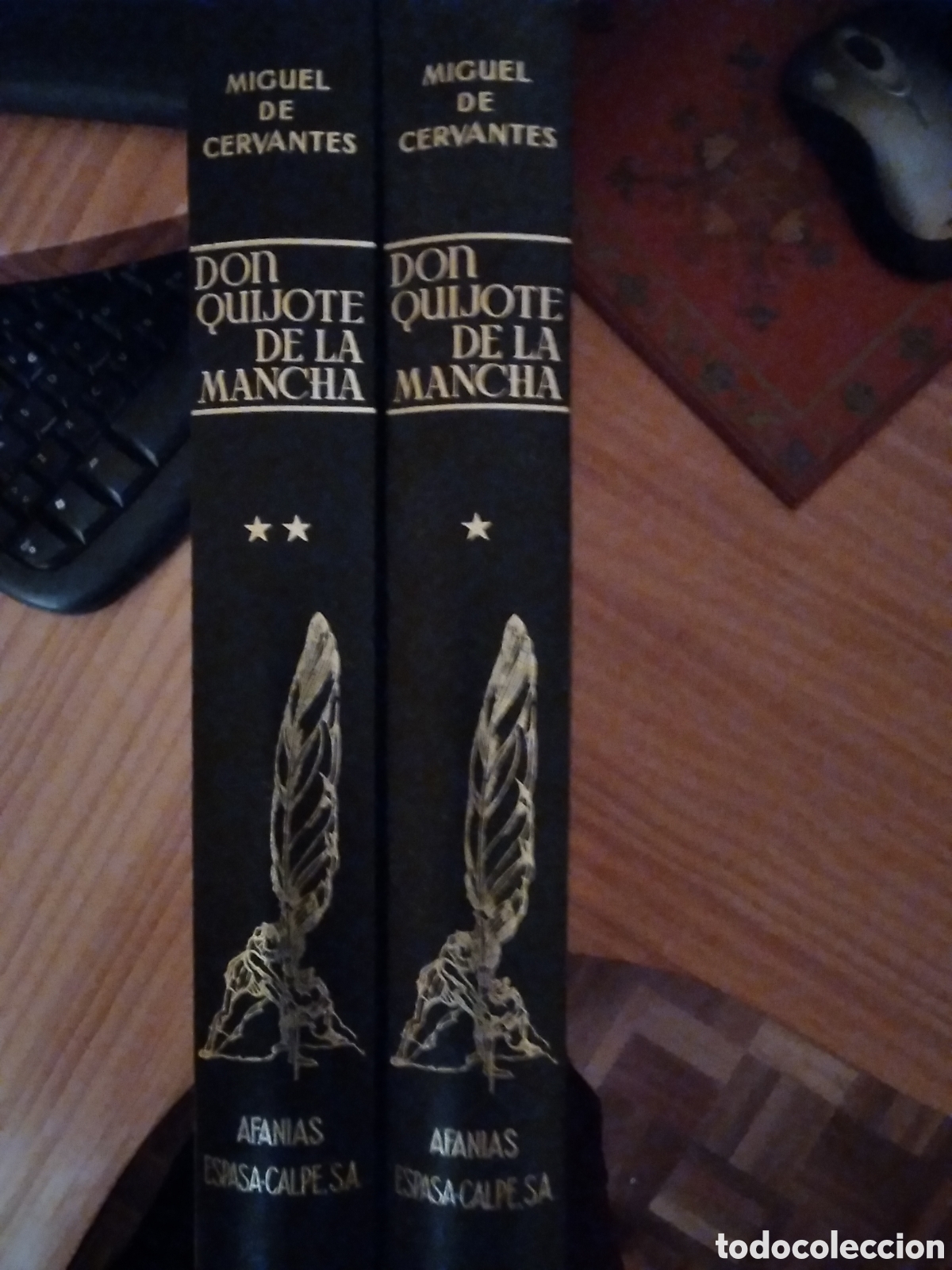Libros de segunda mano: Don Quijote de la Mancha libro de Afanias Espasa Calpe - Foto 2