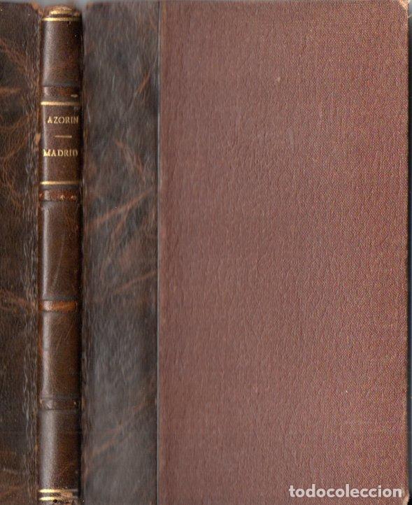 Libros de segunda mano: AZOR&Iacute;N : MADRID (BIBLIOTECA NUEVA, 1941) - Foto 1