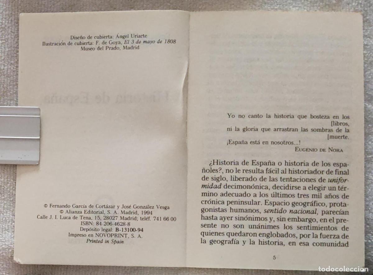 Libros de segunda mano: HISTORIA DE ESPA&Ntilde;A. - Foto 3