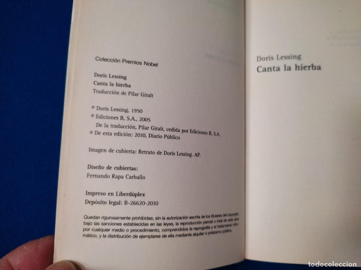 Libros de segunda mano: Canta la Hierba Doris Lessing Ediciones BSA 2005 - Foto 6