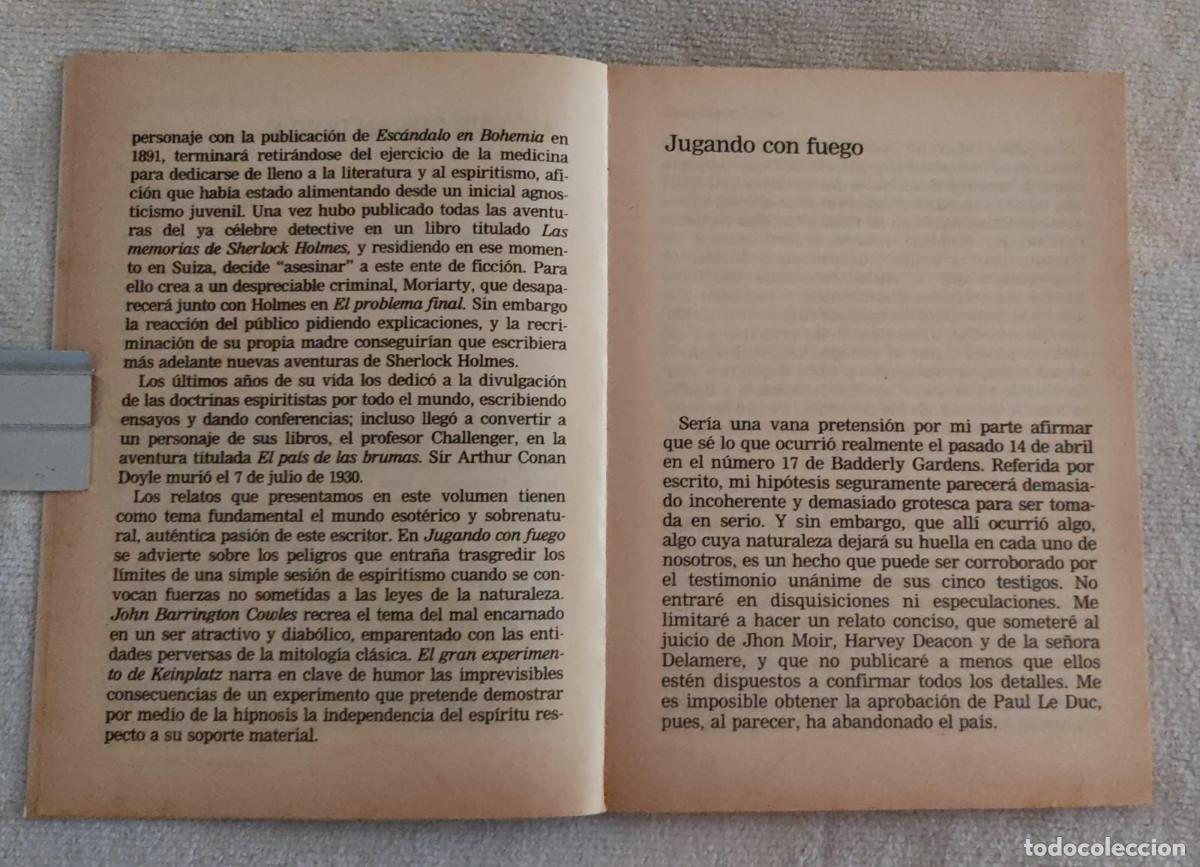 Libros de segunda mano: JUGANDO CON FUEGO. - Foto 5