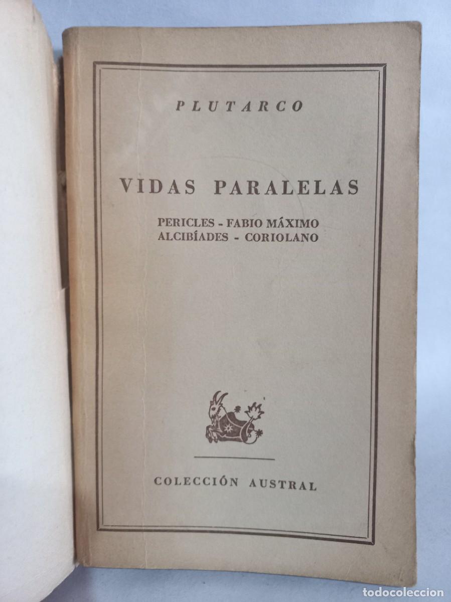 Libros de segunda mano: Plutarco - Vidas Paralelas 9 tomos - Foto 4
